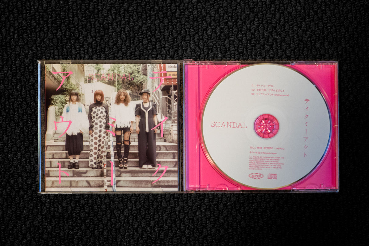 Scandal "Take Me Out" Limited Edition Type A CD Single